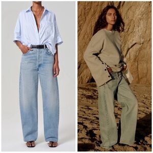 Citizens Of Humanity AYLA BAGGY CUFFED CROP SIZE 27